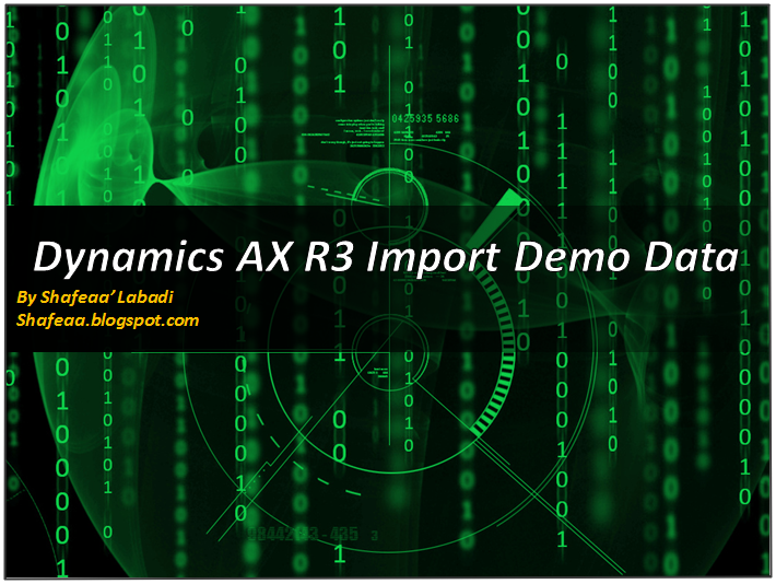 dynamics ax 2009 demo data download